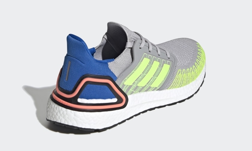 adidas ULTRA BOOST 20 “Grey Two/Signal Green” (アディダス ウルトラ ブースト 20 “グレーツー/シグナルグリーン”) [FX0899]