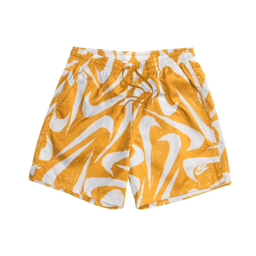 ナイキ スポーツウェア ウーブン スウッシュ プリンテッド スイムショーツ (NIKE SPORTSWEAR WOVEN SWOOSH PRINTED SWIMSHORTS) [CT0811-010,657,739]