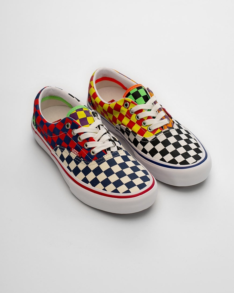 CLUBGEAR × VANS “ERA PRO MULTI CHECK VBU” “SLIP-ON PRO CROSSHAIR VBU” (クラブギア バンズ エラ プロ/スリッポン プロ)