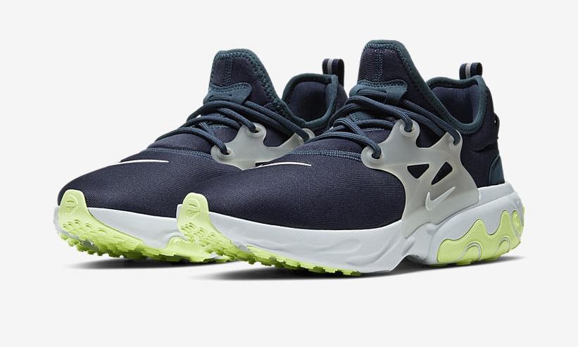 ナイキ リアクト プレスト “オブシディアン/メタリックシルバー/ピュアプラチナム” (NIKE REACT PRESTO “Obsidian/Metallic Silver/Pure Platinum”) [CK4538-400]