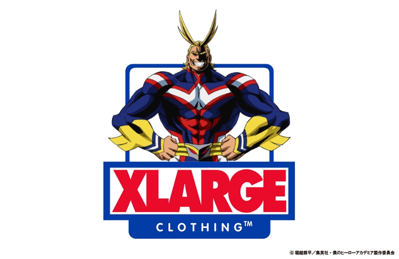 XLARGE × 僕のヒーローアカデミア コラボコレクションが5/2発売 (エクストララージ My Hero Academia)