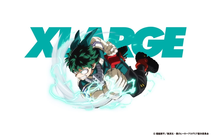XLARGE × 僕のヒーローアカデミア コラボコレクションが5/2発売 (エクストララージ My Hero Academia)