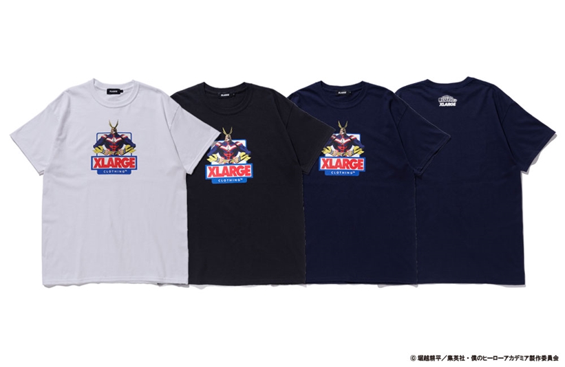 XLARGE × 僕のヒーローアカデミア コラボコレクションが5/2発売 (エクストララージ My Hero Academia)