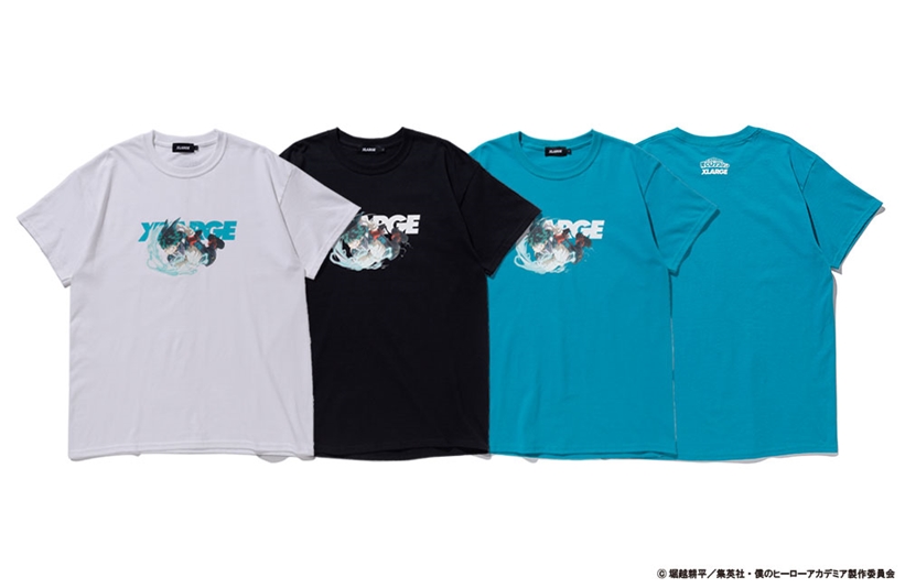 XLARGE × 僕のヒーローアカデミア コラボコレクションが5/2発売 (エクストララージ My Hero Academia)