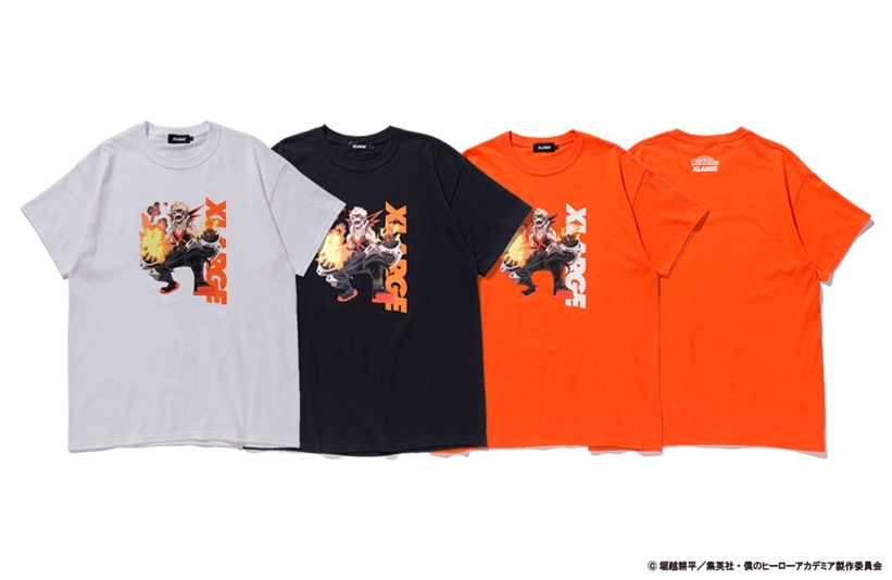 XLARGE × 僕のヒーローアカデミア コラボコレクションが5/2発売 (エクストララージ My Hero Academia)