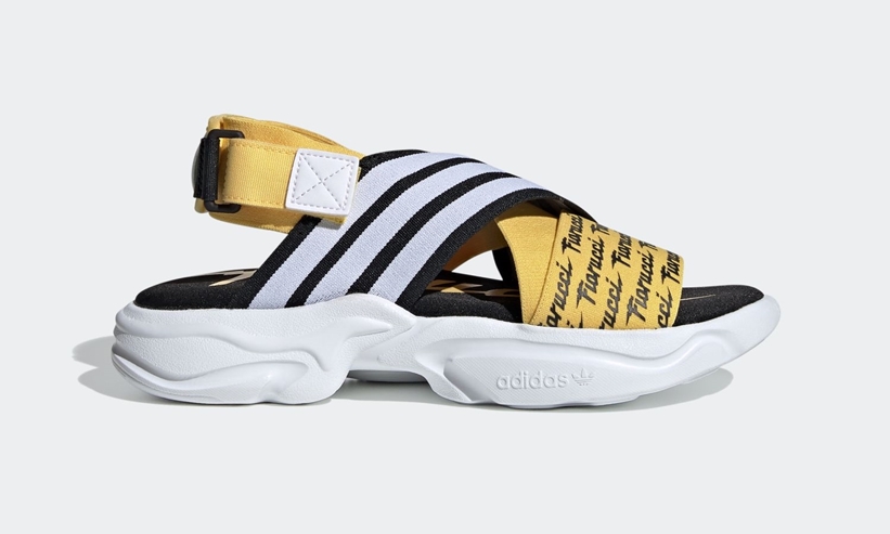 4/16発売！フィオルッチ × アディダス オリジナルス チャンキーサンダル「MAGMUR SANDALS」 (FIORUCCI adidas Originals) [EG6213]