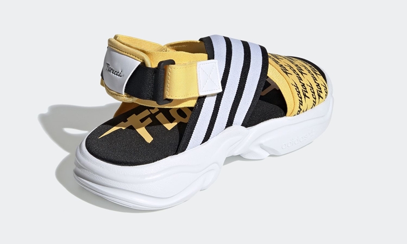 4/16発売！フィオルッチ × アディダス オリジナルス チャンキーサンダル「MAGMUR SANDALS」 (FIORUCCI adidas Originals) [EG6213]