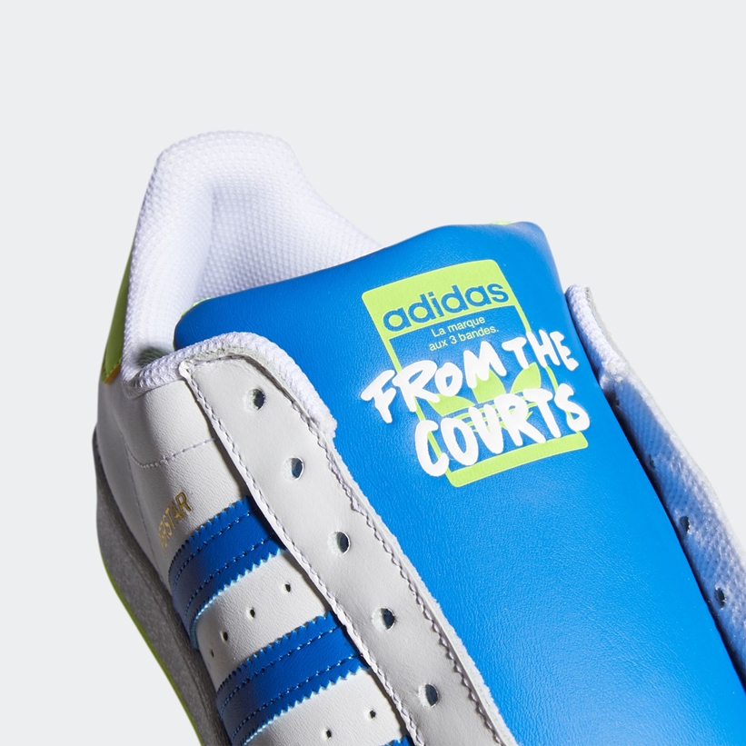 adidas Originals SUPERSTAR LACELESS “FROM THE COURTS TO THE STREETS” (アディダス オリジナルス スーパースター レースレス “フロム・ザ・コート・トゥ・ザ・ストリート”) [FV3020]
