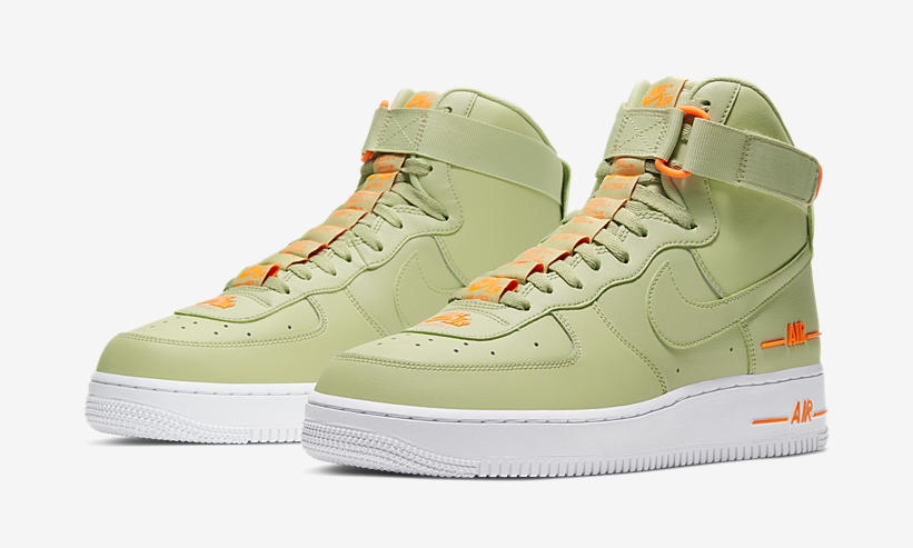 ナイキ エア フォース 1 07 ハイ 3 “オリーブアウラ/トータルオレンジ” (NIKE AIR FORCE 1 07 HIGH 3 “Olive Aura/Total Orange”) [CJ1385-300]