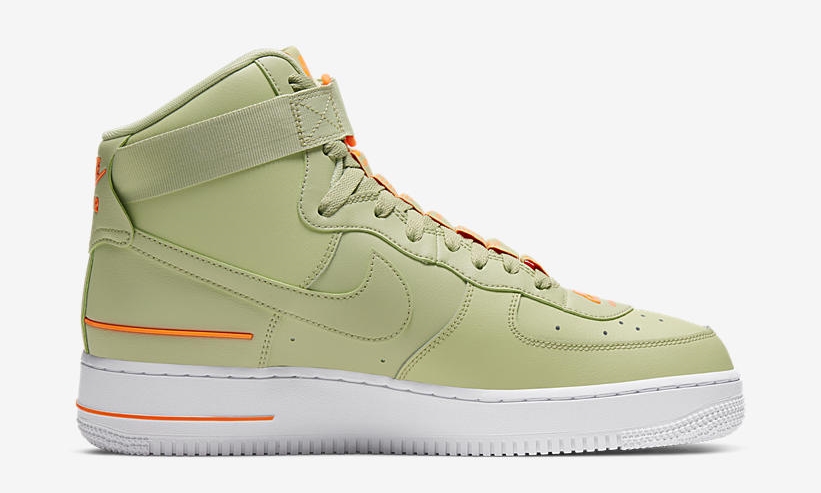 ナイキ エア フォース 1 07 ハイ 3 “オリーブアウラ/トータルオレンジ” (NIKE AIR FORCE 1 07 HIGH 3 “Olive Aura/Total Orange”) [CJ1385-300]