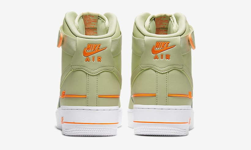 ナイキ エア フォース 1 07 ハイ 3 “オリーブアウラ/トータルオレンジ” (NIKE AIR FORCE 1 07 HIGH 3 “Olive Aura/Total Orange”) [CJ1385-300]