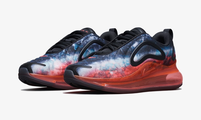 ナイキ エア マックス 720 SE “ギャラクシー” “ブラック/フラッシュクリムゾン” (NIKE AIR MAX 720 SE “Galaxy” “Black/Flash Crimson”) [CW0904-001]