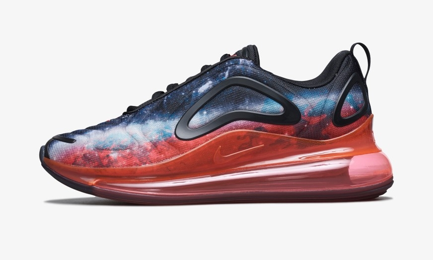 ナイキ エア マックス 720 SE “ギャラクシー” “ブラック/フラッシュクリムゾン” (NIKE AIR MAX 720 SE “Galaxy” “Black/Flash Crimson”) [CW0904-001]