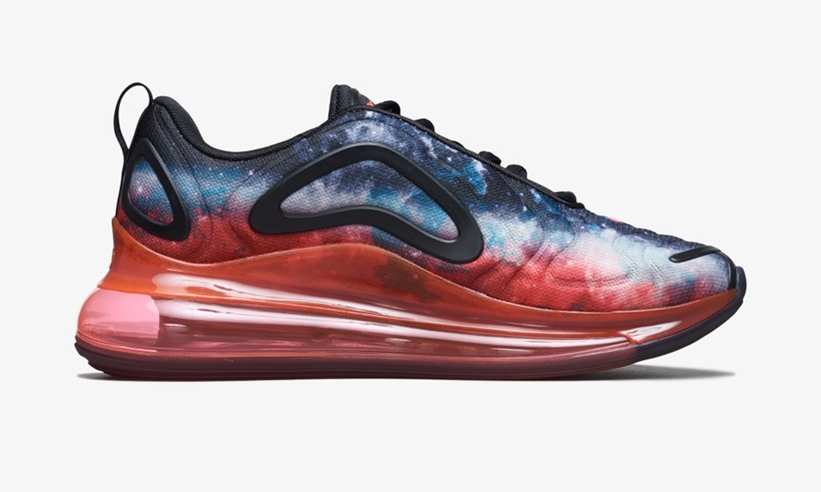 ナイキ エア マックス 720 SE “ギャラクシー” “ブラック/フラッシュクリムゾン” (NIKE AIR MAX 720 SE “Galaxy” “Black/Flash Crimson”) [CW0904-001]