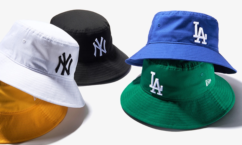 New Era からロングブリムのバケットハットシリーズ 4色が発売