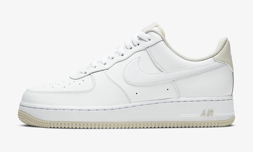 ナイキ エア フォース 1 07 2 ロー “ホワイト/ライトボーン” (NIKE AIR FORCE 1 07 2 LOW “White/Light Bone”) [CJ1380-101]