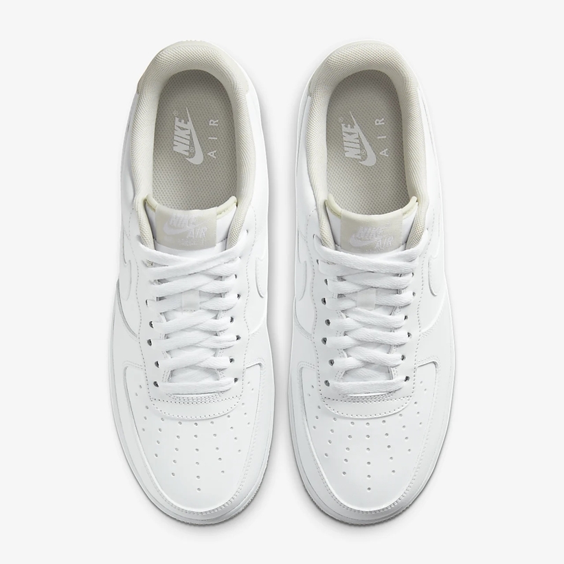 ナイキ エア フォース 1 07 2 ロー “ホワイト/ライトボーン” (NIKE AIR FORCE 1 07 2 LOW “White/Light Bone”) [CJ1380-101]