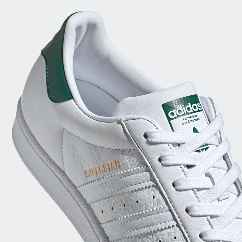 4/20発売！"グリーン"カラーを採用したアディダス オリジナルス スーパースター "ホワイト/カレッジグリーン" (adidas Originals SUPERSTAR "White/College Green") [FX4279]