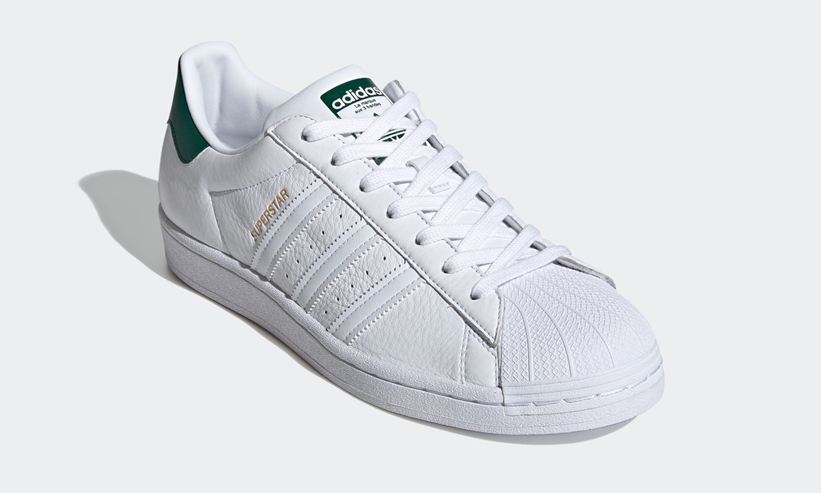 4/20発売！”グリーン”カラーを採用したアディダス オリジナルス スーパースター “ホワイト/カレッジグリーン” (adidas Originals SUPERSTAR “White/College Green”) [FX4279]