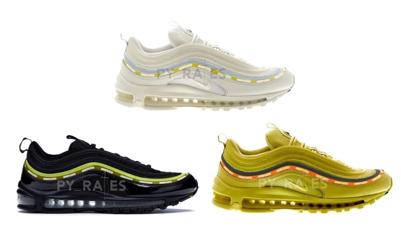 12/29、1/8 発売！2020 アンディフィーテッド × ナイキ エア マックス 97 3カラー (UNDEFEATED NIKE AIR MAX 97 2020) [DC4830-001,100,300]