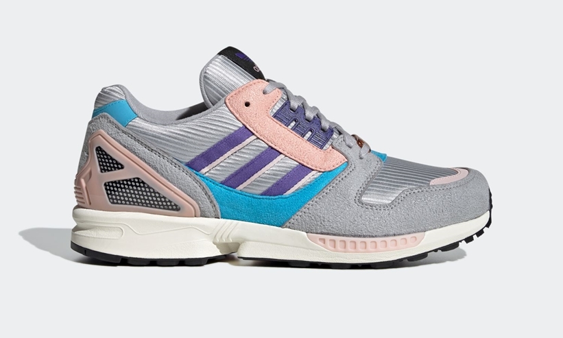 4/21発売！adidas Originals ZX 8000 “Gray Two/Purple” (アディダス オリジナルス ゼットエックス 8000 “グレーツー/パープル”) [FX3100]