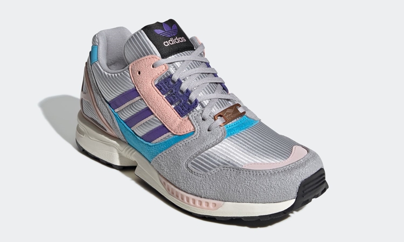 4/21発売！adidas Originals ZX 8000 “Gray Two/Purple” (アディダス オリジナルス ゼットエックス 8000 “グレーツー/パープル”) [FX3100]