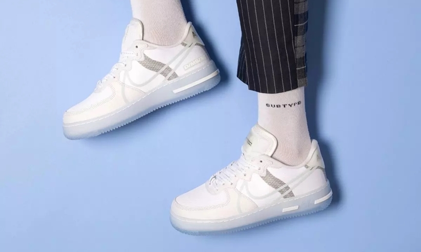 ナイキ エア フォース 1 リアクト ロー QS “ホワイト/ライトボーン” (NIKE AIR FORCE 1 REACT LOW QS “White/Light Bone”) [CQ8879-100]