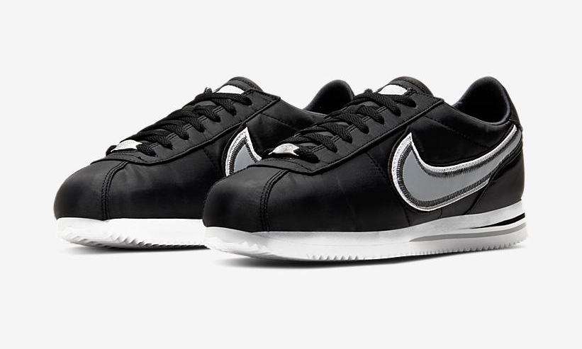 ナイキ コルテッツ ベーシック プレミアム "ブラック/ウルフグレー" (NIKE CORTEZ BASIC PREMIUM "Black/Wolf Grey") [844791-004]