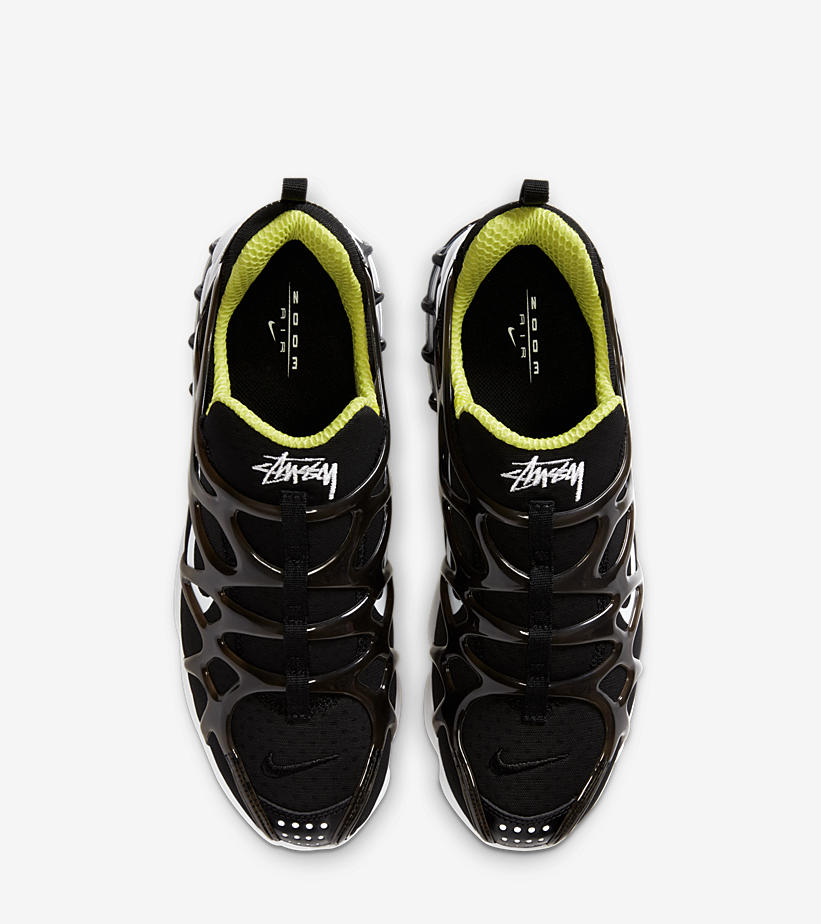 7/24発売予定！ステューシー × ナイキ エア ズーム スピリドン KK “ブラック/グリーン” (STUSSY NIKE AIR ZOOM SPIRIDON KK) [CJ9918-001]