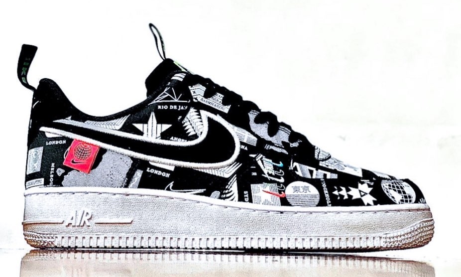 8月発売予定！ナイキ エア フォース 1 ロー “ワールドワイド” “ブラックホワイト” (NIKE AIR FORCE 1 LOW “World Wide” “Black/White”) [CZ5927-001]