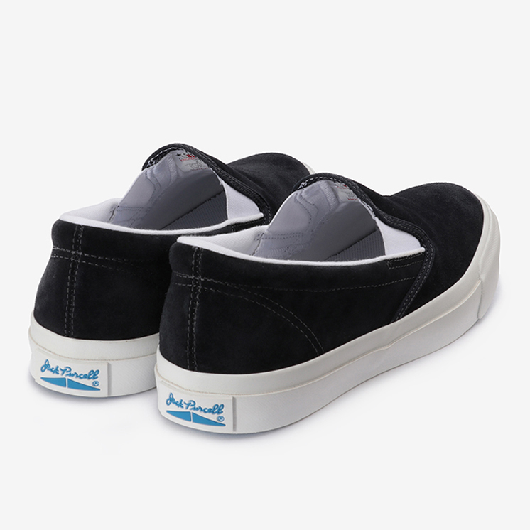 4/24発売！着脱しやすいスリップオンタイプにアレンジした CONVERSE JACK PURCELL SUEDE SLIP-ON RH (コンバース ジャックパーセル スエード スリップオン RH)