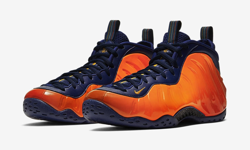 nike air foamposite one blue