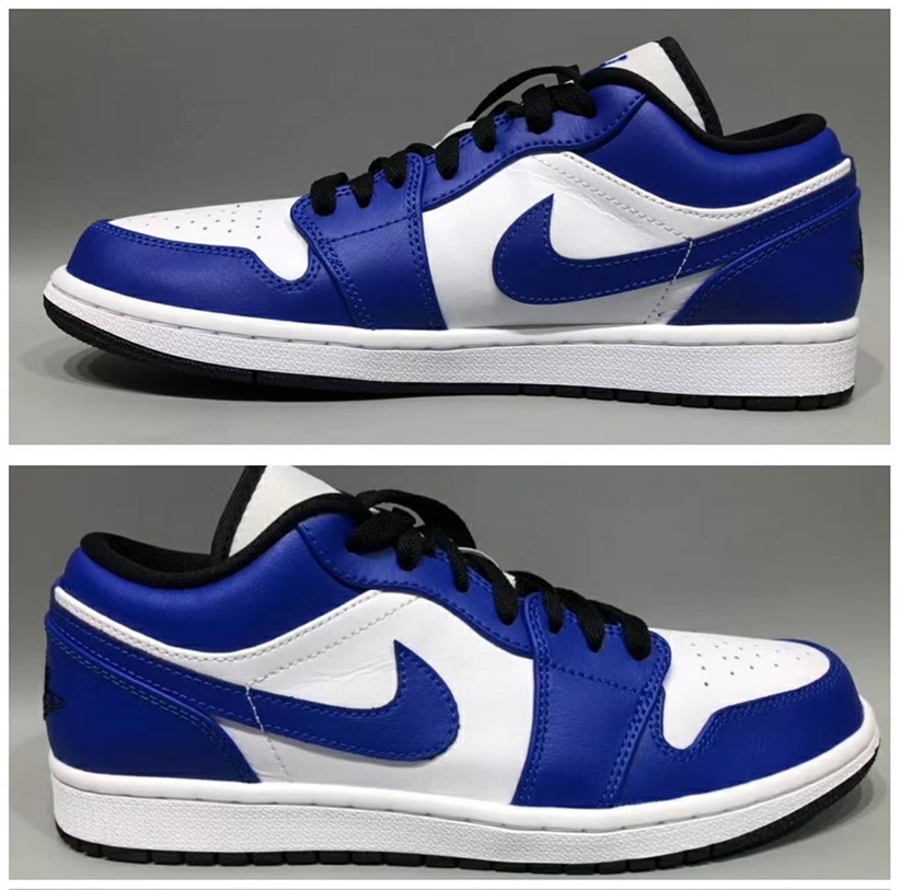 9/1 発売！ナイキ エア ジョーダン 1 ロー ホワイト/ロイヤル/ブラック (NIKE AIR JORDAN 1 LOW “White/Royal/Black”) [553558-124]