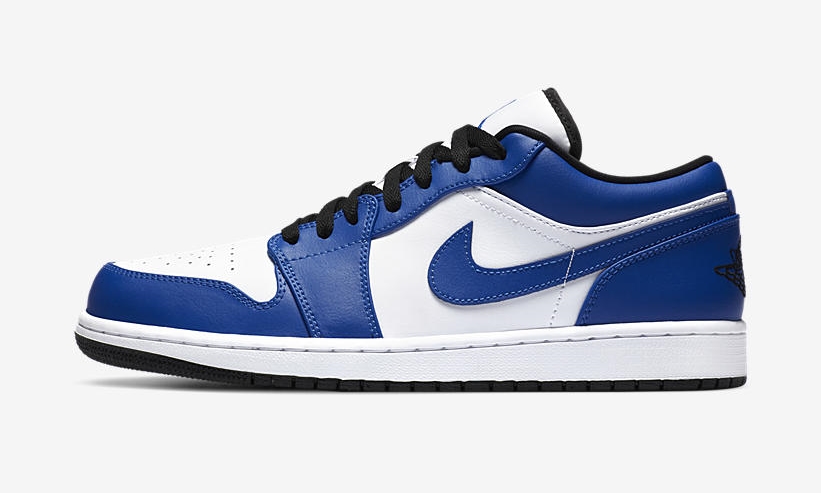 9/1 発売！ナイキ エア ジョーダン 1 ロー ホワイト/ロイヤル/ブラック (NIKE AIR JORDAN 1 LOW “White/Royal/Black”) [553558-124]