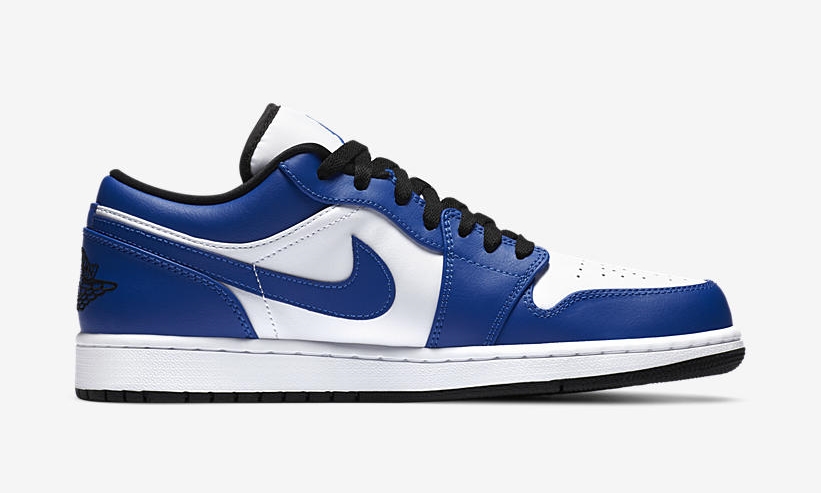 9/1 発売！ナイキ エア ジョーダン 1 ロー ホワイト/ロイヤル/ブラック (NIKE AIR JORDAN 1 LOW “White/Royal/Black”) [553558-124]