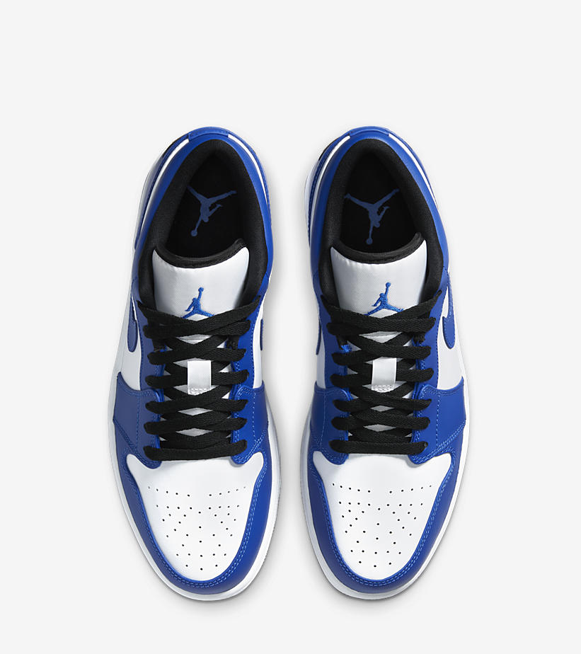 9/1 発売！ナイキ エア ジョーダン 1 ロー ホワイト/ロイヤル/ブラック (NIKE AIR JORDAN 1 LOW “White/Royal/Black”) [553558-124]