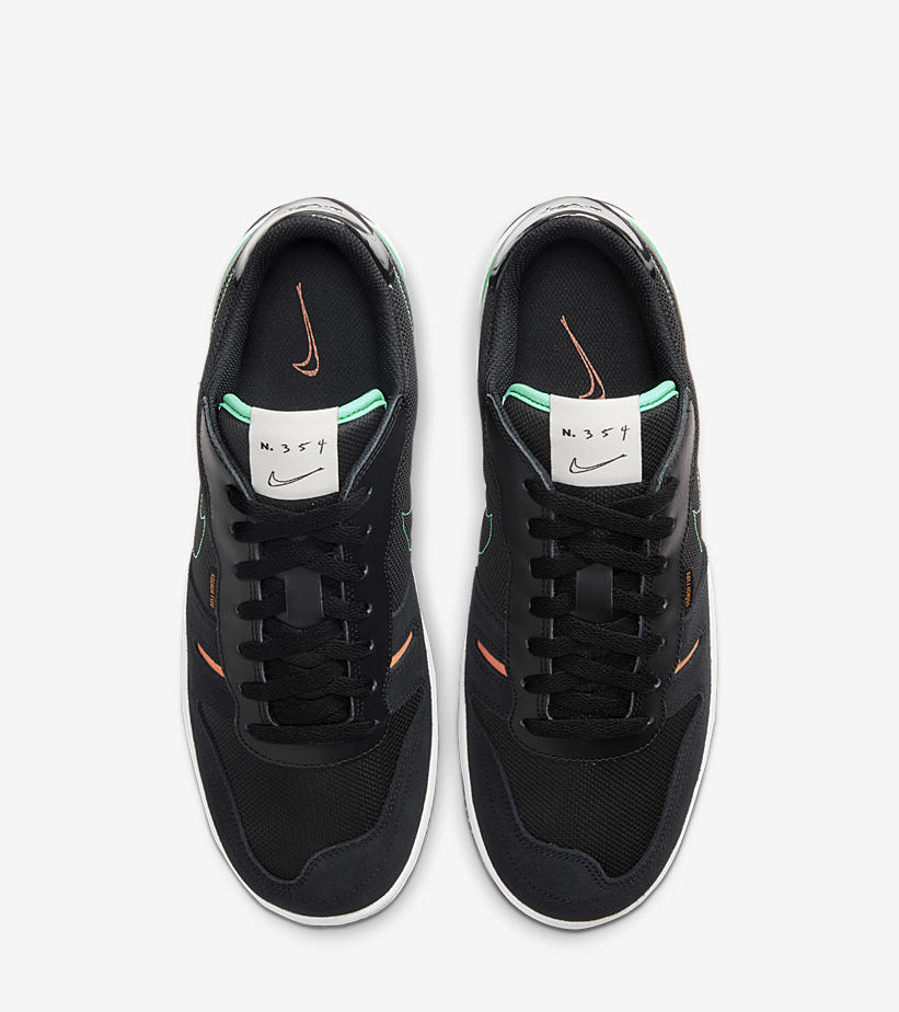 ナイキ スカッシュ タイプ “ブラック/メンタオレンジ” (NIKE SQUASH TYPE “Black/Menta Orange”) [CJ1640-010]