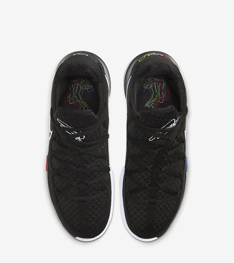 5/1発売！ナイキ レブロン 17 ロー “ブラック/ホワイト/ゲームロイヤル/ユニバーシティレッド” (NIKE LEBRON 17 LOW “Black/White/Game Royal/University Red”) [CD5007-002]