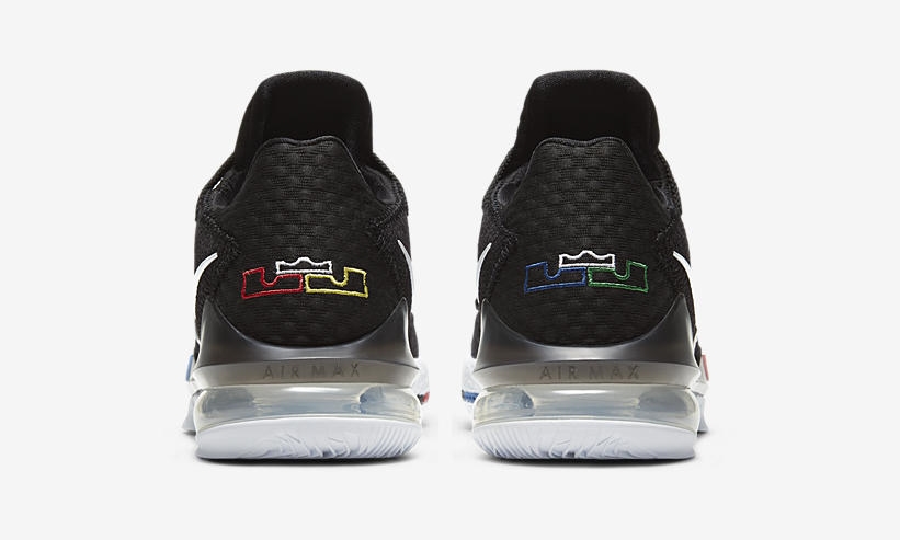 5/1発売！ナイキ レブロン 17 ロー “ブラック/ホワイト/ゲームロイヤル/ユニバーシティレッド” (NIKE LEBRON 17 LOW “Black/White/Game Royal/University Red”) [CD5007-002]