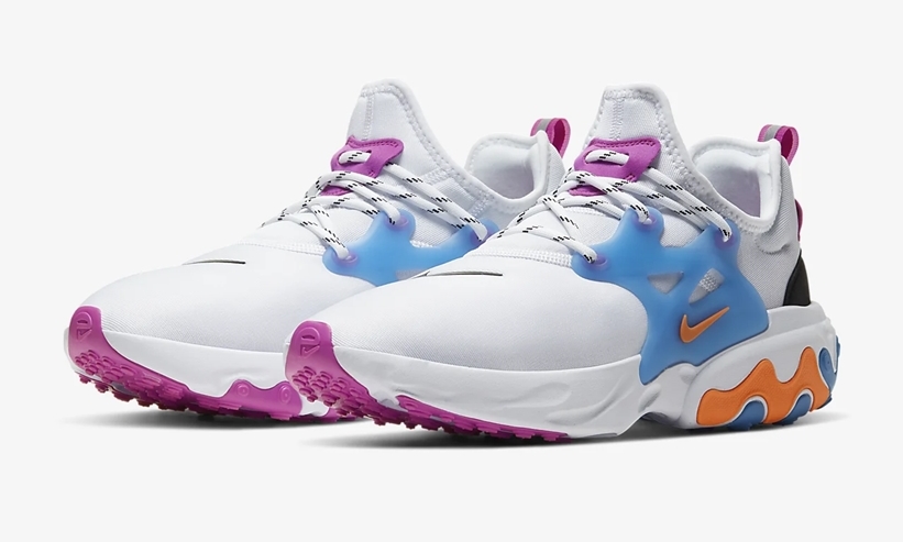 ナイキ リアクト プレスト “ホワイト/マグマオレンジ” (NIKE REACT PRESTO "White/Magma Orange”) [CW7053-100]