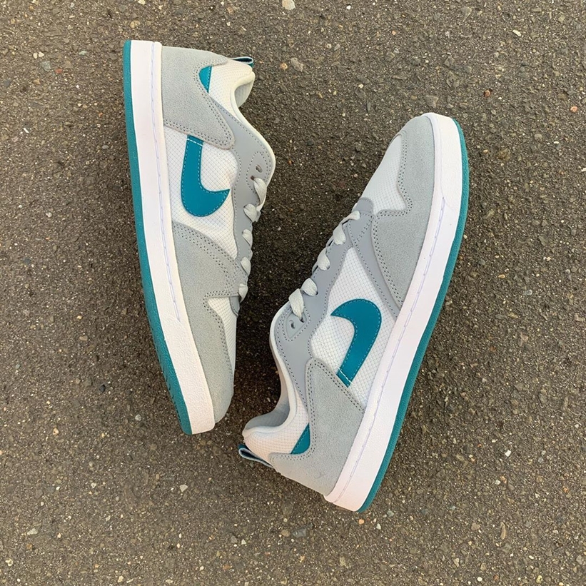 ナイキ SB アリウープ “パーティクルグレー/ジオードティール” (NIKE SB ALLEYOOP “Particle Grey/Geode Teal”) [CJ0882-003]