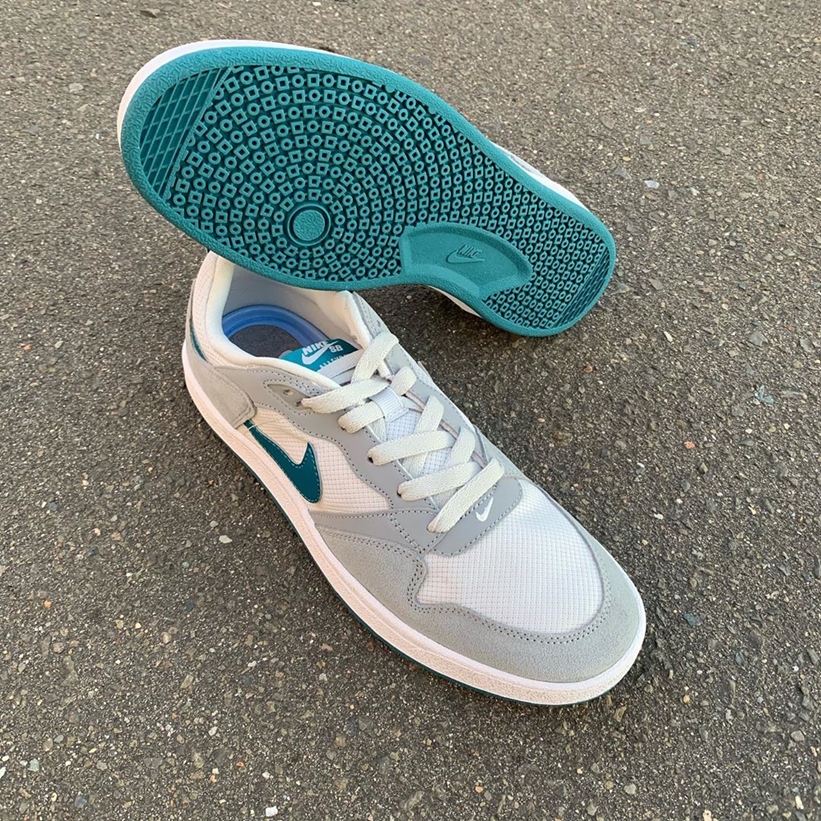 ナイキ SB アリウープ “パーティクルグレー/ジオードティール” (NIKE SB ALLEYOOP “Particle Grey/Geode Teal”) [CJ0882-003]