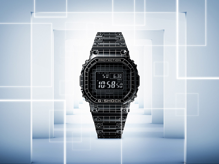 G-SHOCKからレーザー彫刻+フルメタルスクエアモデルのGMW-B5000Gが5月発売 (Gショック ジーショック) [GMW-B5000CS-1JR]