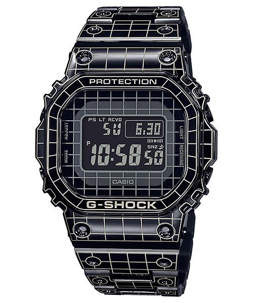 G-SHOCKからレーザー彫刻+フルメタルスクエアモデルのGMW-B5000Gが5月発売 (Gショック ジーショック) [GMW-B5000CS-1JR]