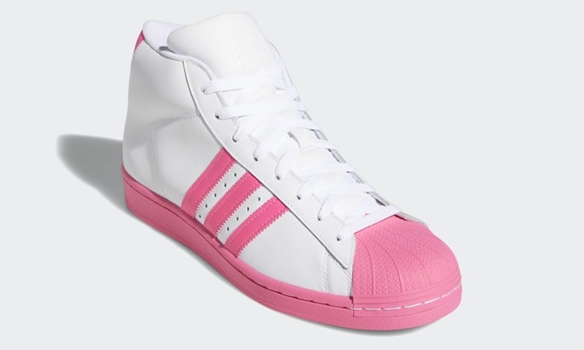 アディダス オリジナルス プロモデル “ホワイト/ピンク” (adidas Originals PRO MODEL “White/Pink”) [FY2755]