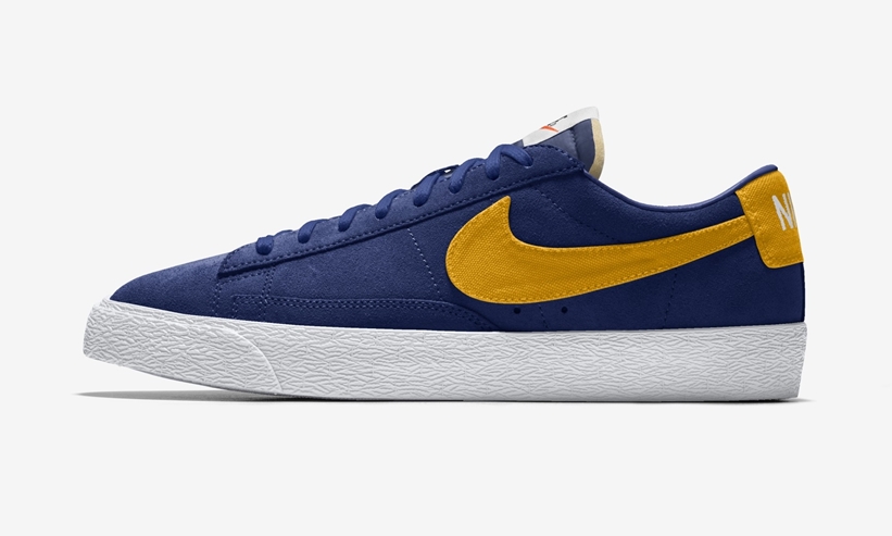 【NIKE BY YOU】ブレーザー ローをレザー、スエード、キャンバスでカスタマイズ (ナイキ BLAZER LOW)