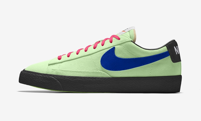 【NIKE BY YOU】ブレーザー ローをレザー、スエード、キャンバスでカスタマイズ (ナイキ BLAZER LOW)