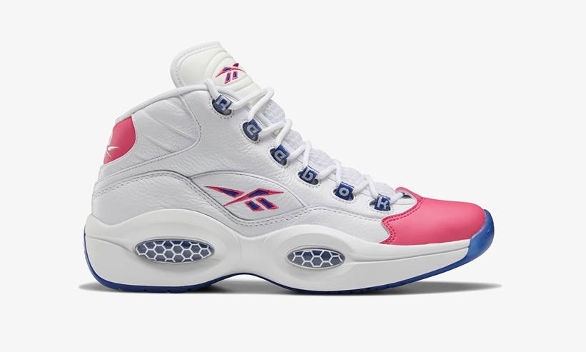 5/30発売！REEBOK QUESTION MID “White/Pink” (リーボック クエスチョン ミッド “ホワイト/ピンク”) [FX7441]