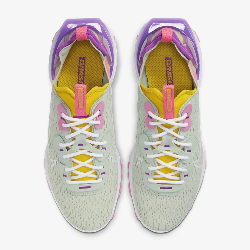 ナイキ ウィメンズ リアクト ビジョン “ピスタチオフォレスト/ビビッドパープル” (NIKE WMNS REACT VISION “Pistachio Frost/Vivid Purple”) [CI7523-300]