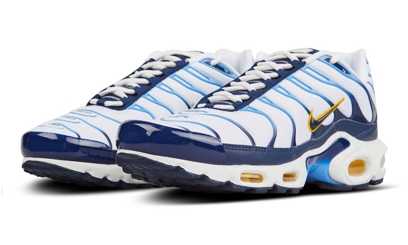 nike air max blue and gold